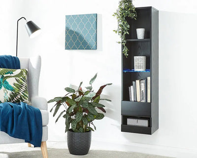 Galicia Wall Mounted Tall Shelving Unit - Grab Some Furniture