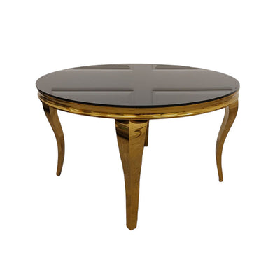 Louis Gold Dining Table Furnish 365 Limited