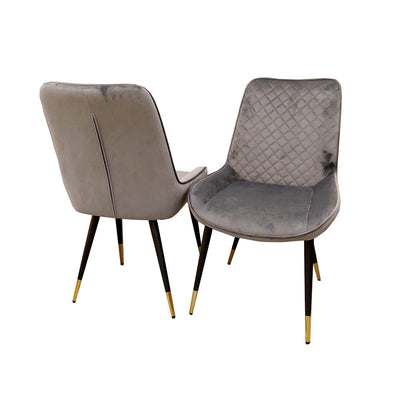 Luna Velvet Dining Chair - ALL COLOURS Furnish 365 Limited