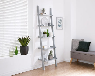 Ladder Style 5 Tier Wall Rack - Grab Some Furniture