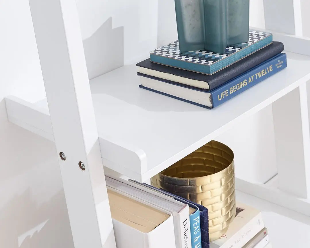 Ladder Style 5 Tier Wall Rack - Grab Some Furniture