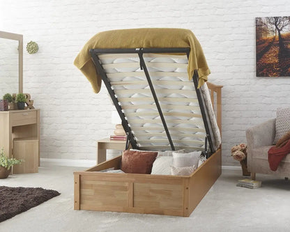 Madrid Solid Wood Storage Bedstead My Store