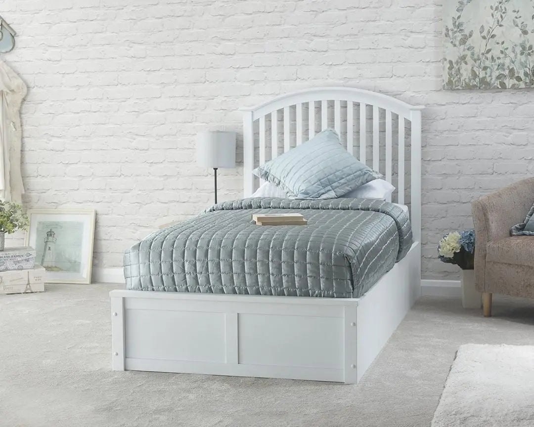 Madrid Solid Wood Storage Bedstead My Store
