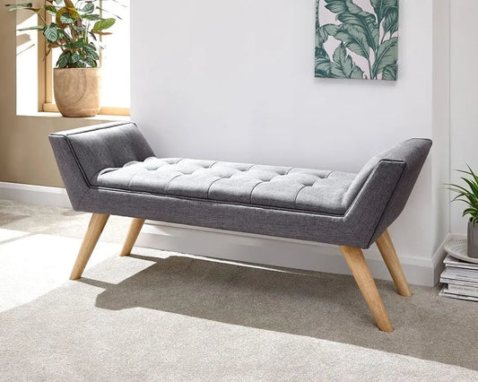 Milan Upholstered Bench My Store