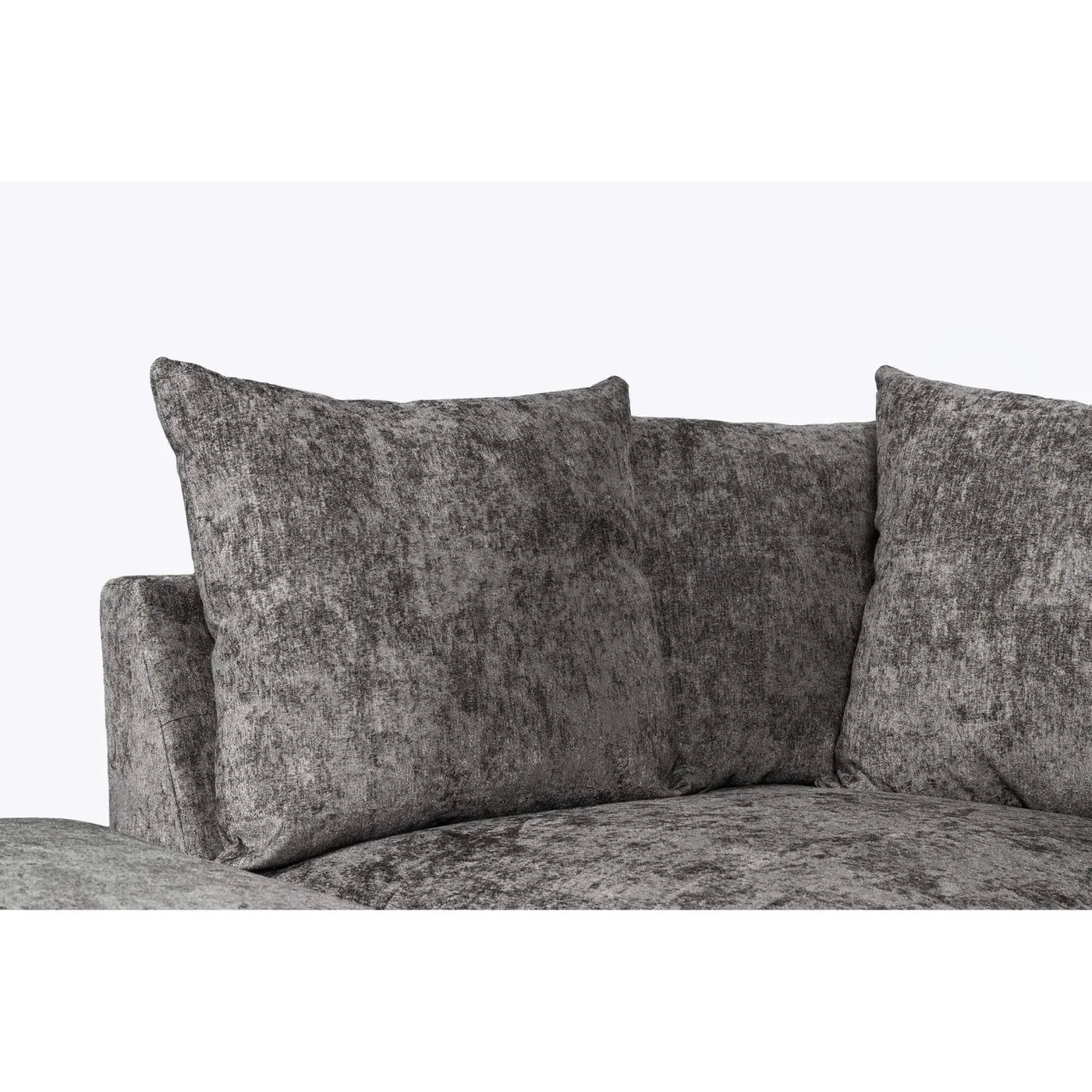 Repton U Shaped Fabric Sofa in Grey Grab Some Furniture