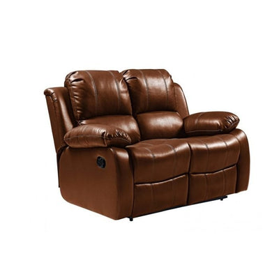 Valencia 2-Seater Recliner Sofa (Tan) Grab Some Furniture