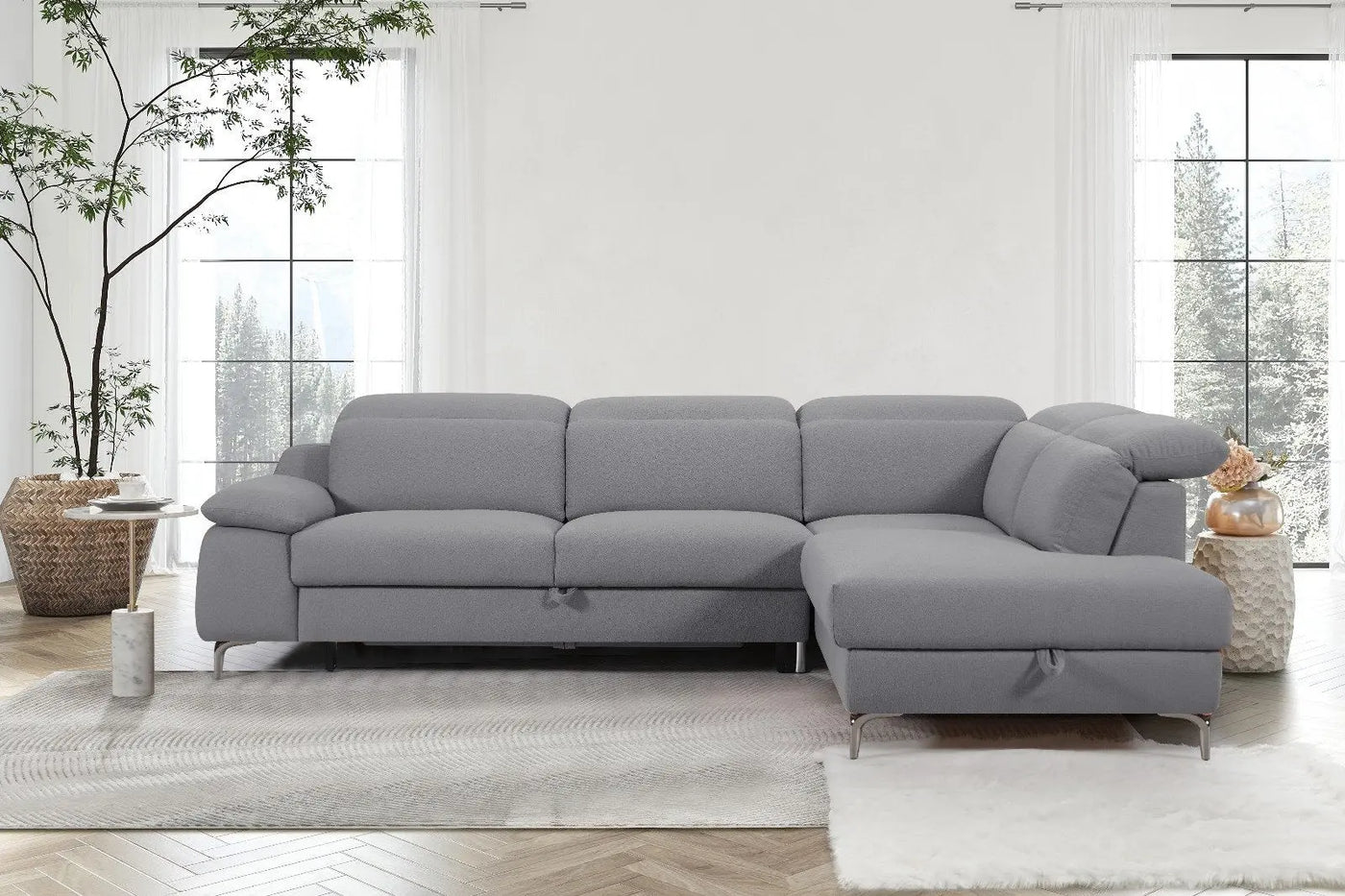 FlexiLounge: 3-Seater Transformative Sofa for Ultimate Comfort - Grab Some Furniture