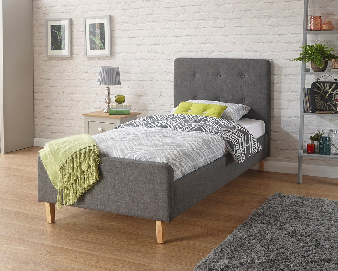 Ashbourne Fabric Bedstead - Grab Some Furniture