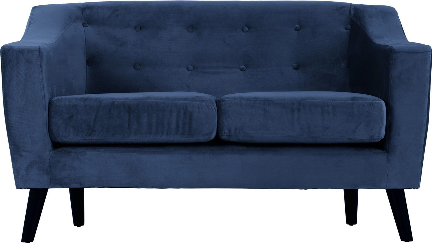 Ashley 2-Seater Sofa Velvet Fabric - Grab Some Furniture