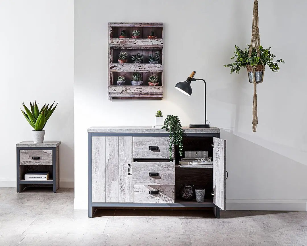 Boston 2 Door 3 Drawer Sideboard - Grab Some Furniture