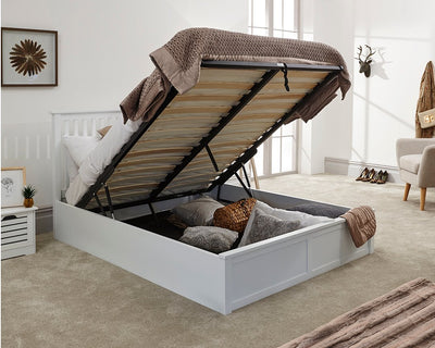 Como Wooden Ottoman Bed - Grab Some Furniture