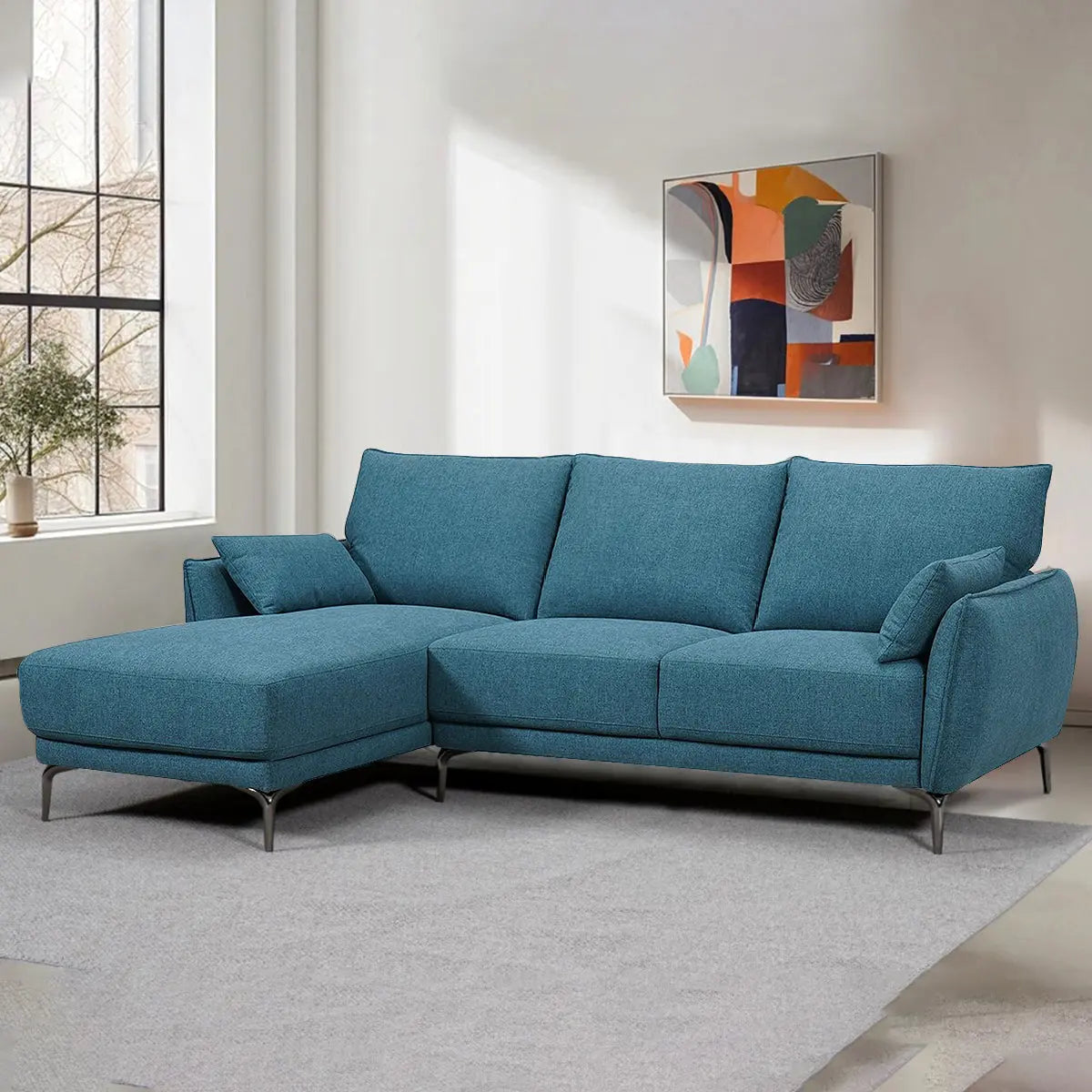 CozyNest L-Shaped Sofa Set My Store