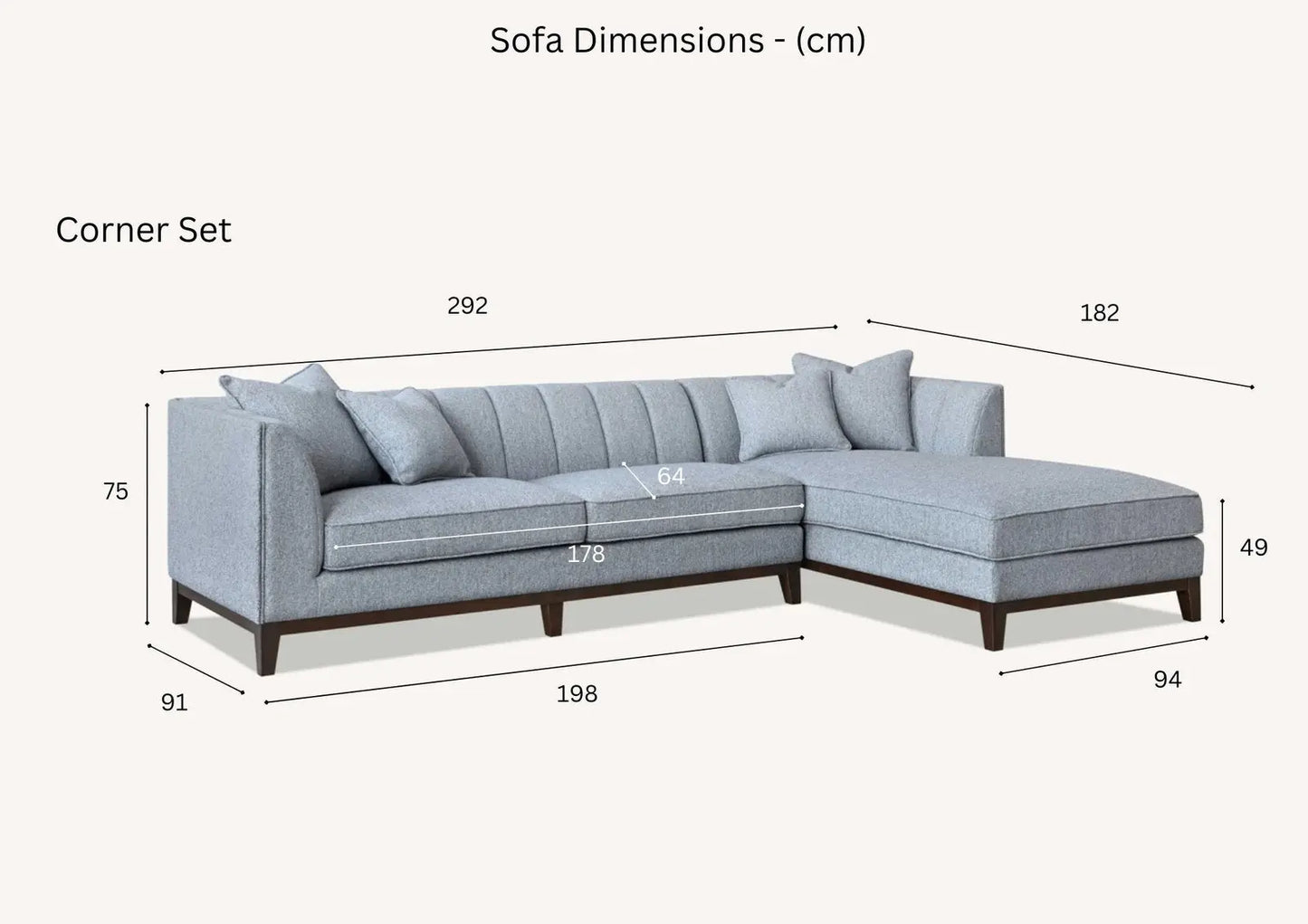 Aluxo Cooper Right Hand - Grab Some Furniture