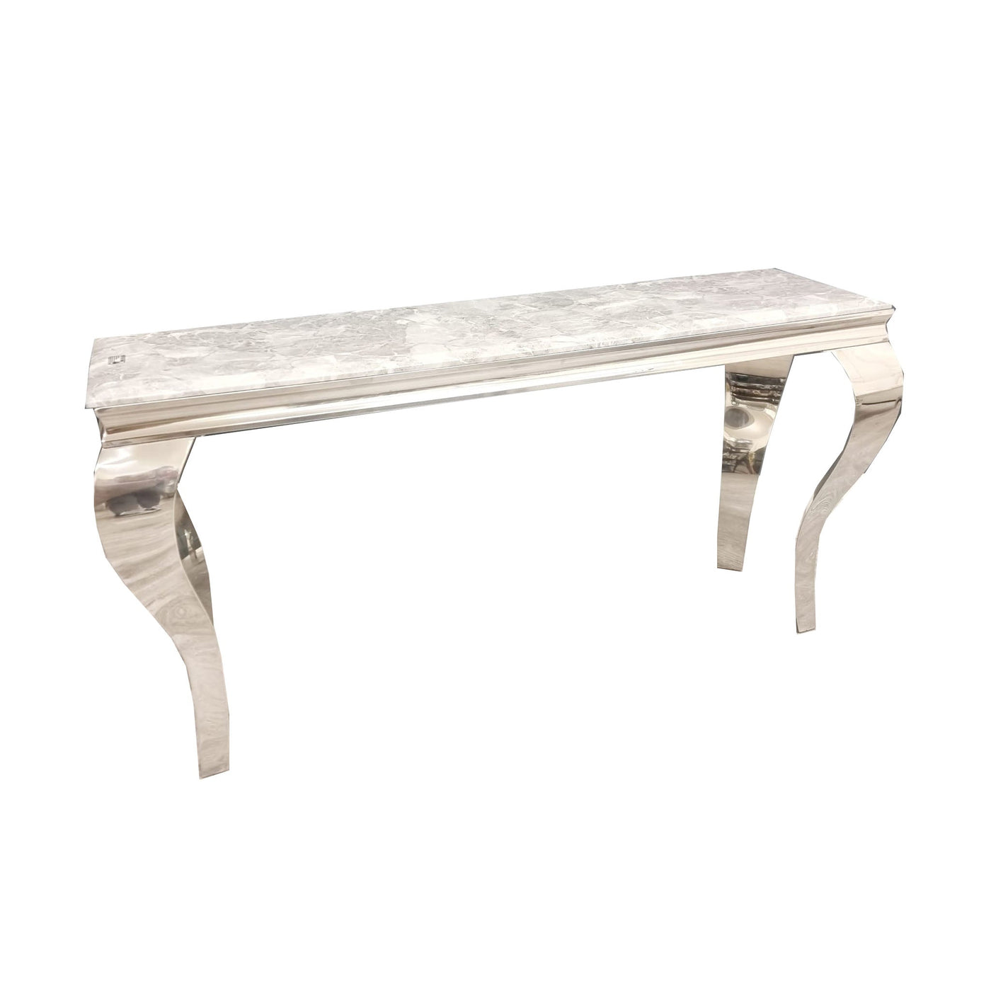 Louis Chrome Console Table Furnish 365 Limited