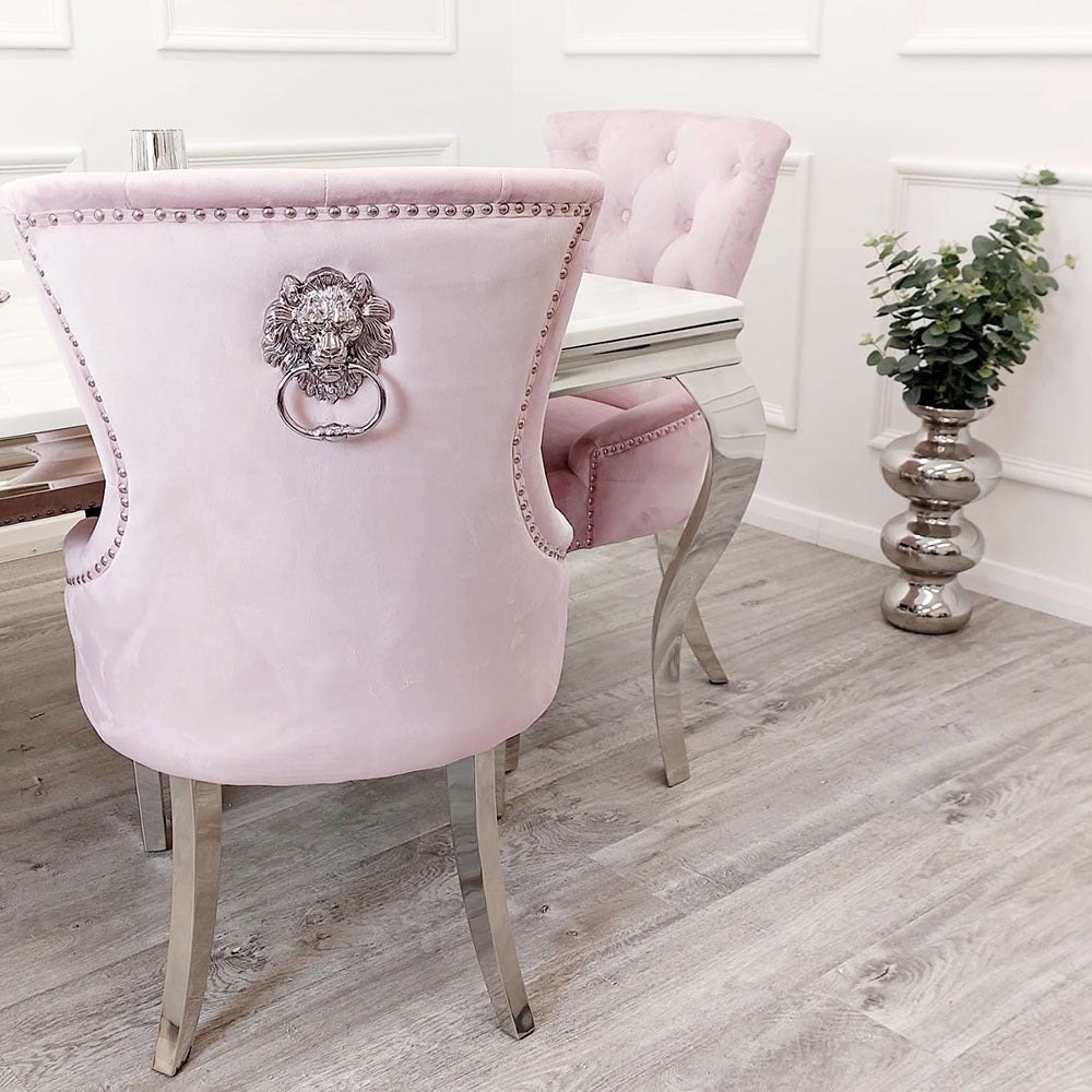 4 x Megan Dining Chair in Pink Furnish 365 Limited