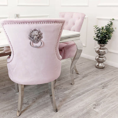 4 x Megan Dining Chair in Pink Furnish 365 Limited