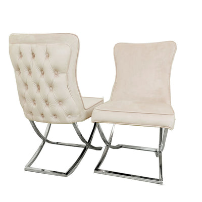 Sandhurst Dining Chair ALL COLOURS with buttoned back Furnish 365 Limited