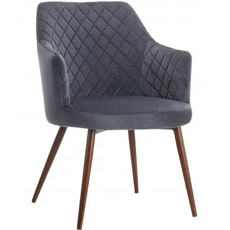 Ackleton set of two Velvet Dining Chairs My Store